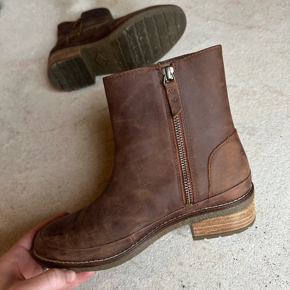 Sperry Women's Seaport Storm Boot Shoes Size 6.5 Worn Once - Picture 7 of 9